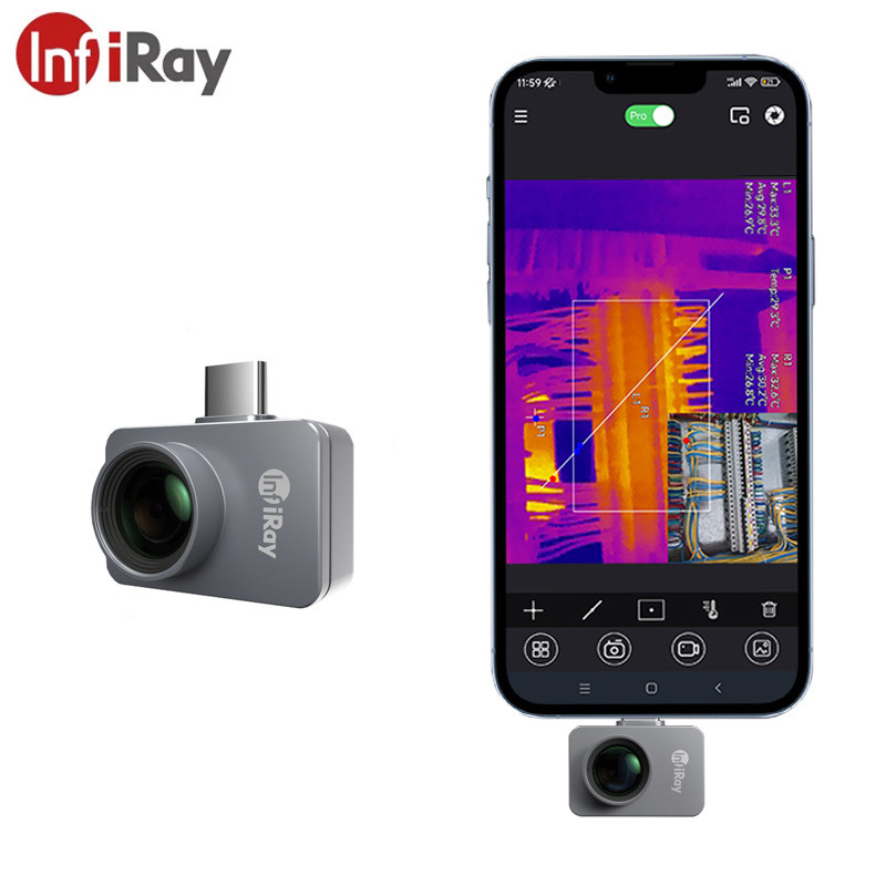 Nf 521 Thermal Imaging Camera - Infiray P2 PRO 256x192 warmtebeeldcamera met