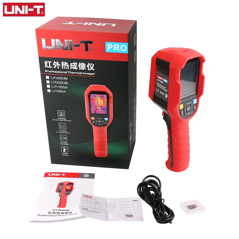 Thermal Imaging Camera 256X192 - UNI-T Infrarood Thermische Camera 256X192 Pixels