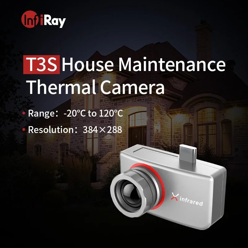 InfiRay officiële T3S T3pro th - Nf 521 Thermal Imaging Camera recensie en prijs