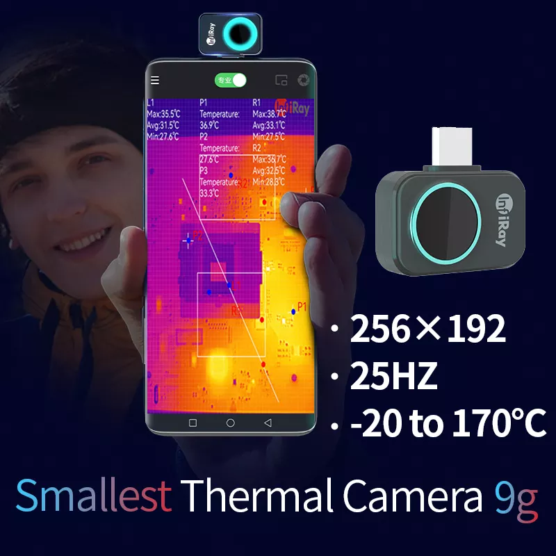 Infiray P2 Infrarood Warmtebee - Nf 521 Thermal Imaging Camera recensie en prijs