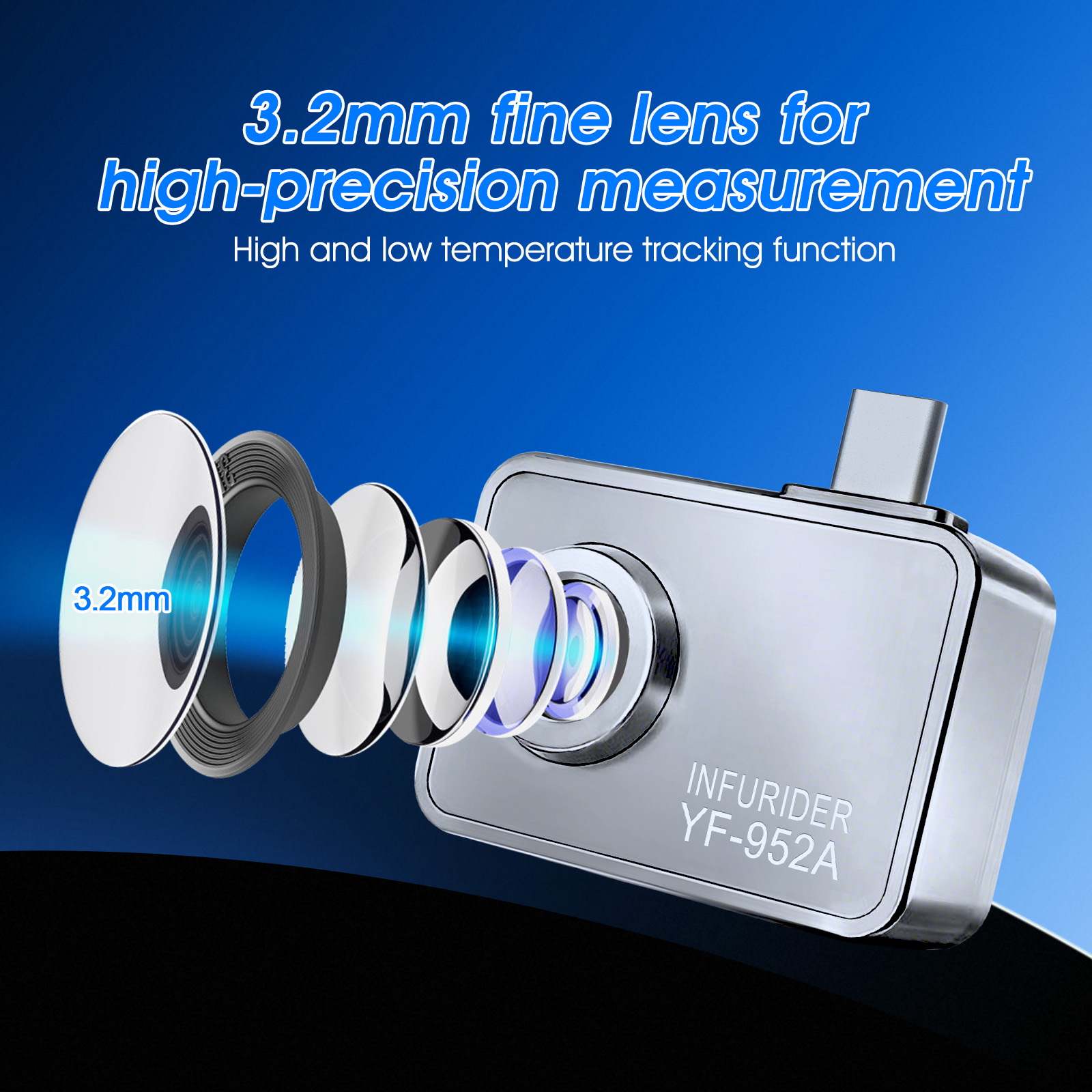 Warmtebeeldcamera 256x192 IR-r - Thermal Imaging Camera 256X192 recensie en prijs