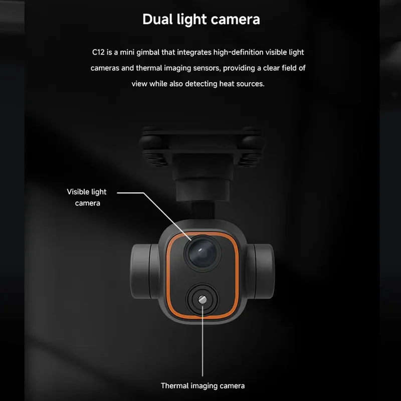 Skydroid C12 2K HD Thermische  - Thermal Imager Drone Gimbal recensie en prijs
