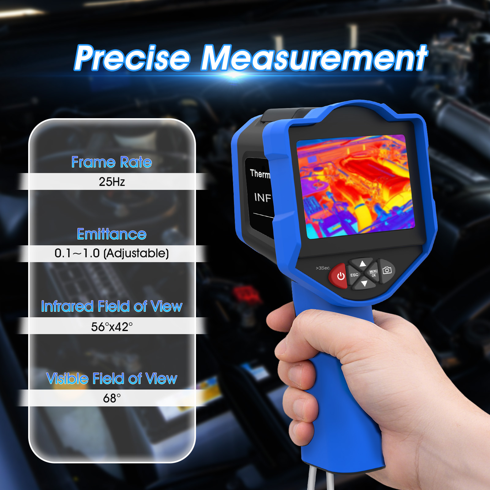 256x192 thermische camera, 25  - Thermal Imaging Camera 256X192 recensie en prijs