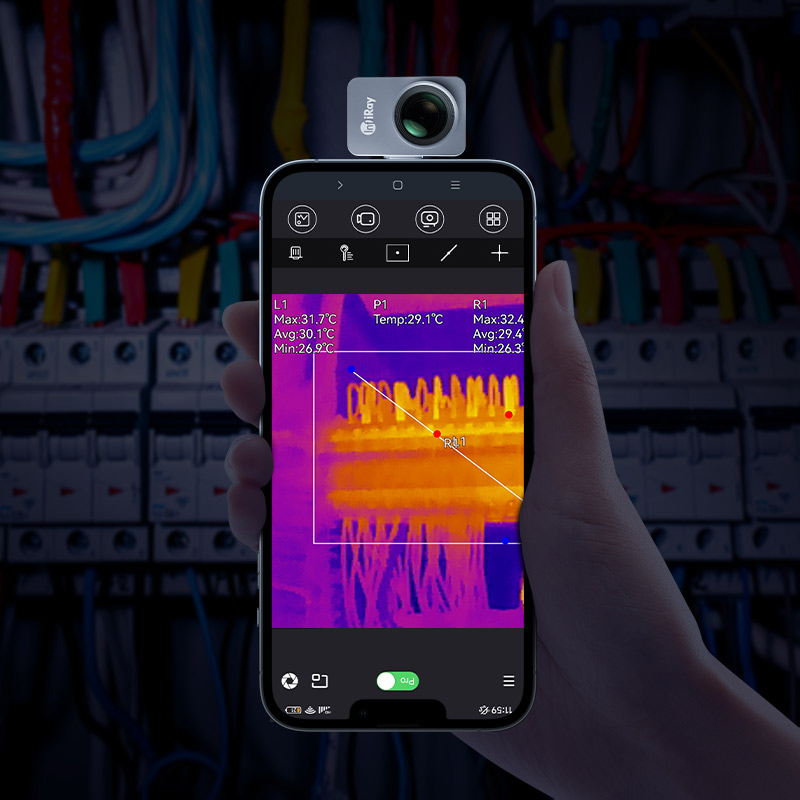Infiray P2 PRO 256x192 warmteb - Nf 521 Thermal Imaging Camera recensie en prijs