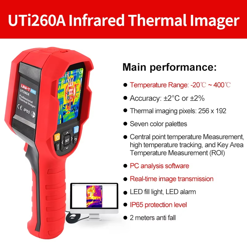 UNI-T Infrarood Thermische Cam - Thermal Imaging Camera 256X192 recensie en prijs